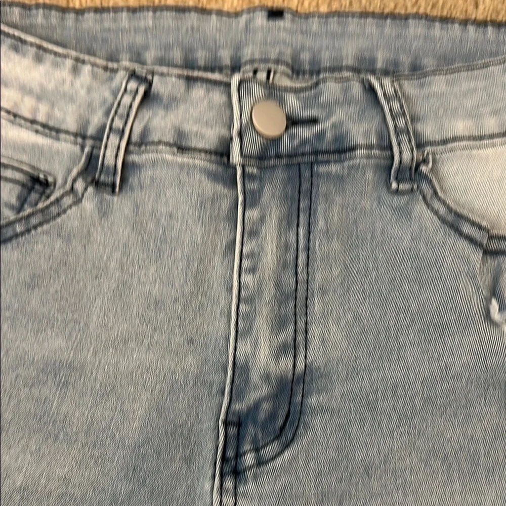 Denim Distressed Women Shorts